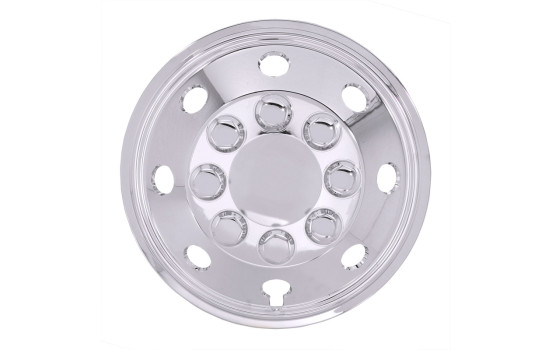 Wheel cover set Utah 14-inch chrome (Convex Rims)