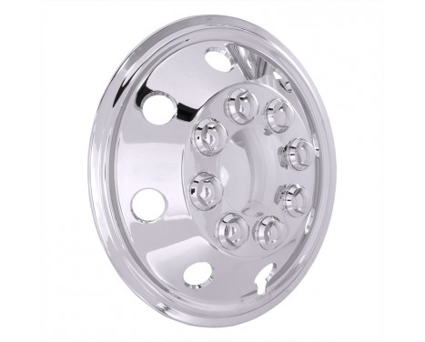 Wheel cover set Utah 14-inch chrome (Convex Rims), Image 2