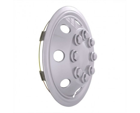 Wheel cover set Utah 14-inch silver (Convex Rims), Image 2