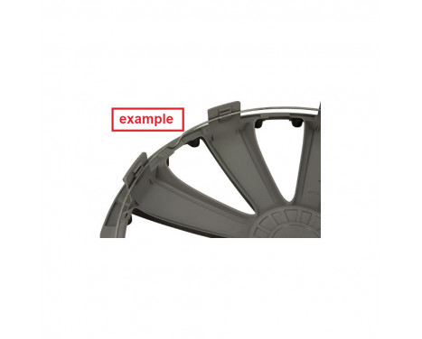 Wheel cover set Utah 16-inch silver (Convex Rims), Image 3