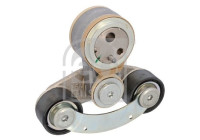 Belt tensioner, Poly V-belt 198060 FEBI