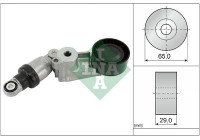 Belt tensioner, Poly V-belt 534 0792 10 Ina