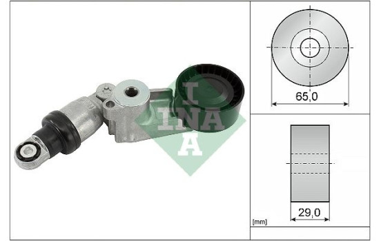 Belt tensioner, Poly V-belt 534 0792 10 Ina