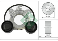 Belt tensioner, Poly V-belt 534 0858 10 Ina