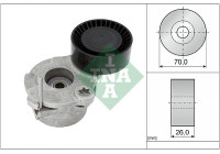 Belt tensioner, Poly V-belt 534063010 Ina