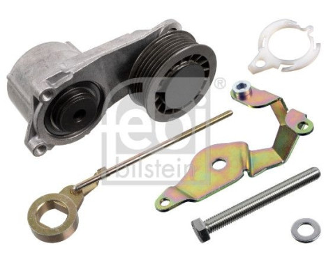 Belt Tensioner, v-ribbed belt 06384 FEBI, Image 2