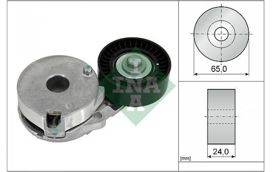 Belt Tensioner, V-ribbed belt 534 0733 10 Ina