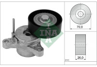 Belt Tensioner, V-ribbed belt 534066610 Ina