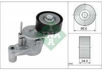 Belt Tensioner, V-ribbed belt 534072610 Ina