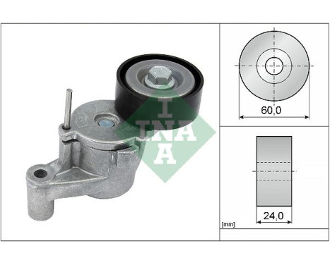 Belt Tensioner, V-ribbed belt 534072610 Ina