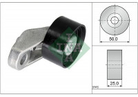 Deflection/Guide Pulley, timing belt 532 0861 10 Ina
