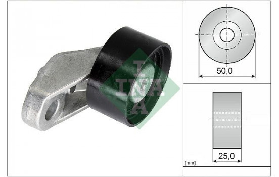 Deflection/Guide Pulley, timing belt 532 0861 10 Ina