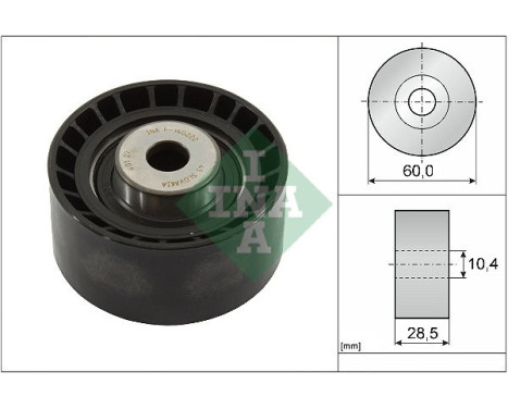 Deflection/Guide Pulley, timing belt 532001610 Ina