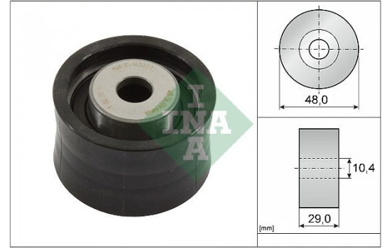 Deflection/Guide Pulley, timing belt 532009310 Ina