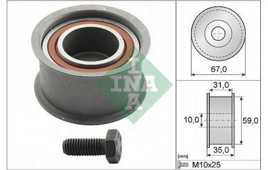 Deflection/Guide Pulley, timing belt 532015910 Ina