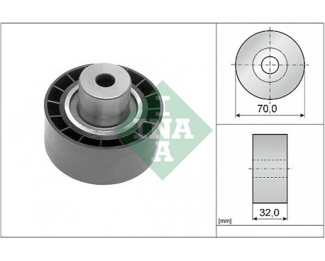 Deflection/Guide Pulley, timing belt 532023210 Ina