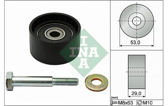 Deflection/Guide Pulley, timing belt 532028710 Ina