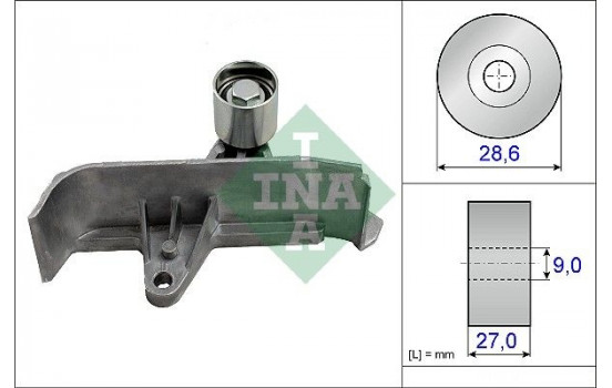 Deflection/Guide Pulley, timing belt 532060110 Ina
