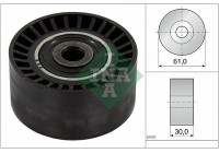 Deflection/Guide Pulley, timing belt 532062410 Ina