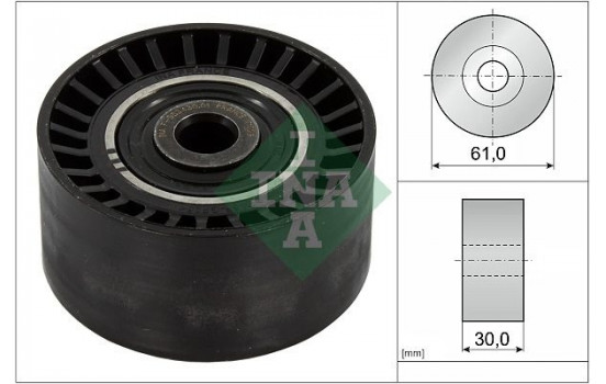 Deflection/Guide Pulley, timing belt 532062410 Ina