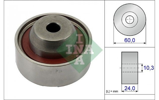 Deflection/Guide Pulley, timing belt 532067410 Ina