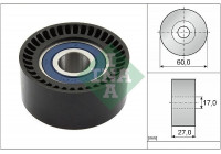 Deflection/Guide Pulley, timing belt 532074710 Ina