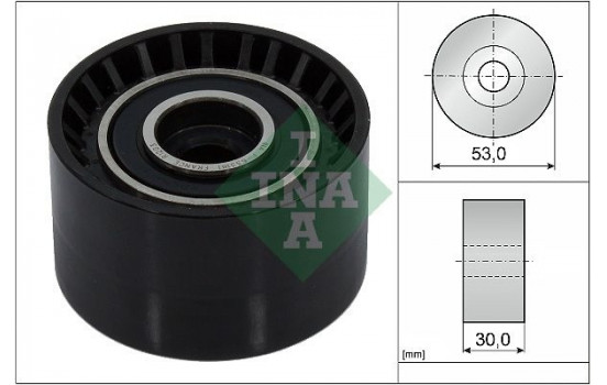 Deflection/Guide Pulley, timing belt 532088410 Ina