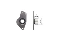 Deflection/Guide Pulley, timing belt PowerGrip® T42089 Gates