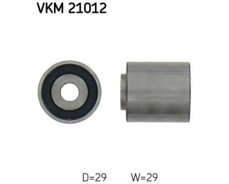 Deflection/Guide Pulley, timing belt VKM 21012 SKF