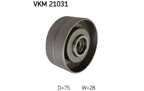 Deflection/Guide Pulley, timing belt VKM 21031 SKF