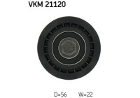 Deflection/Guide Pulley, timing belt VKM 21120 SKF