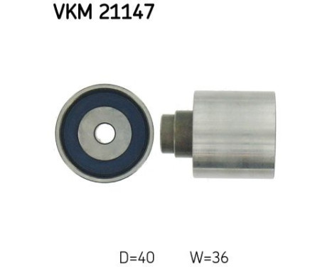 Deflection/Guide Pulley, timing belt VKM 21147 SKF
