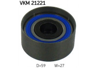 Deflection/Guide Pulley, timing belt VKM 21221 SKF