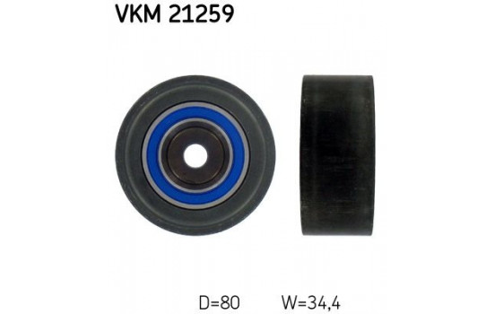 Deflection/Guide Pulley, timing belt VKM 21259 SKF