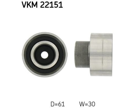Deflection/Guide Pulley, timing belt VKM 22151 SKF
