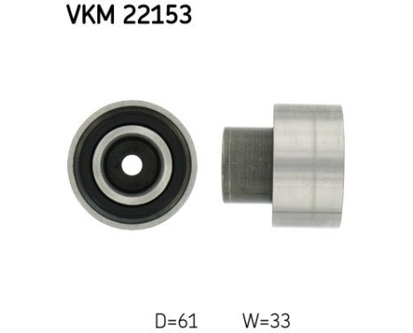 Deflection/Guide Pulley, timing belt VKM 22153 SKF