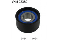 Deflection/Guide Pulley, timing belt VKM 22380 SKF