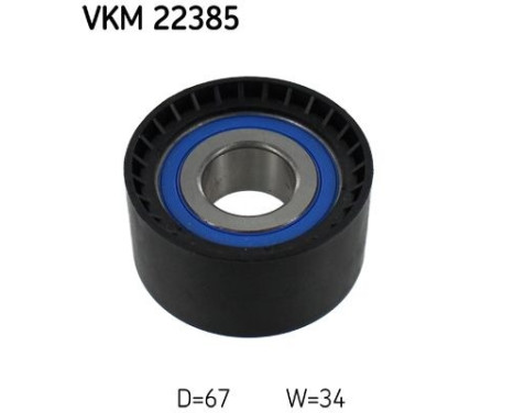 Deflection/Guide Pulley, timing belt VKM 22385 SKF