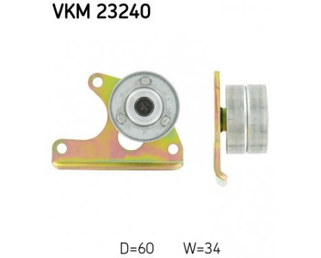 Deflection/Guide Pulley, timing belt VKM 23240 SKF