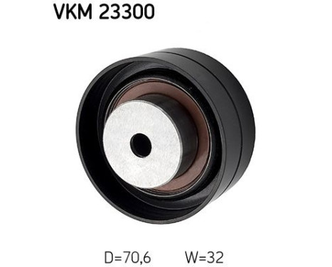 Deflection/Guide Pulley, timing belt VKM 23300 SKF, Image 2