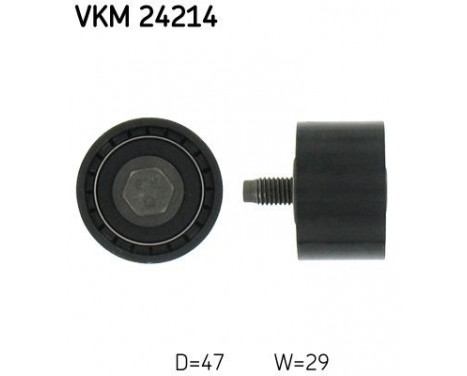 Deflection/Guide Pulley, timing belt VKM 24214 SKF