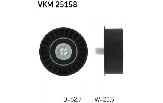 Deflection/Guide Pulley, timing belt VKM 25158 SKF