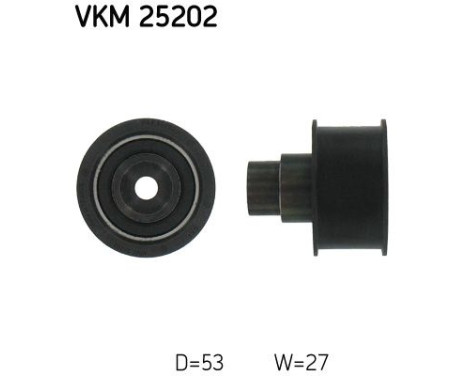 Deflection/Guide Pulley, timing belt VKM 25202 SKF