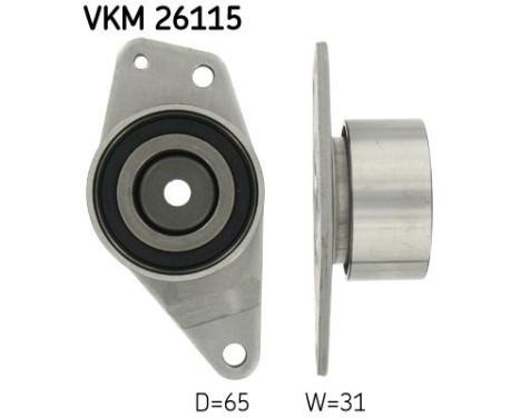 Deflection/Guide Pulley, timing belt VKM 26115 SKF