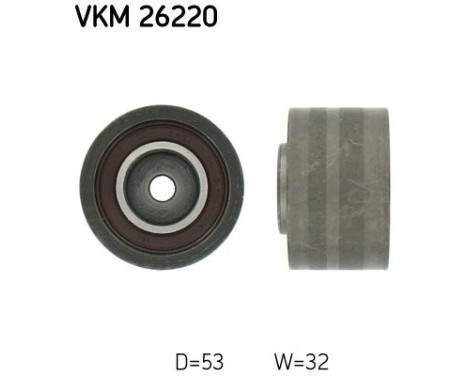 Deflection/Guide Pulley, timing belt VKM 26220 SKF