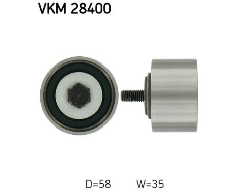 Deflection/Guide Pulley, timing belt VKM 28400 SKF