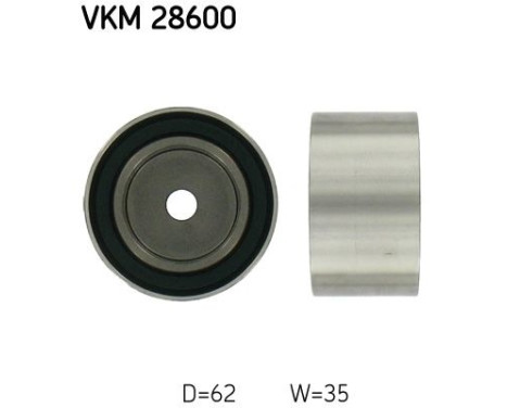 Deflection/Guide Pulley, timing belt VKM 28600 SKF