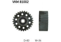 Deflection/Guide Pulley, timing belt VKM 81002 SKF