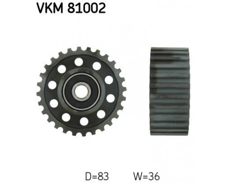 Deflection/Guide Pulley, timing belt VKM 81002 SKF