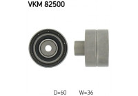 Deflection/Guide Pulley, timing belt VKM 82500 SKF